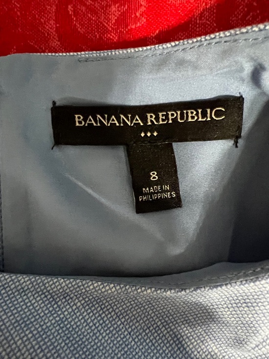 Ann Taylor Light Blue Sheath Dress Sleeveless Size 8 Career Work - Picture 2 of 9